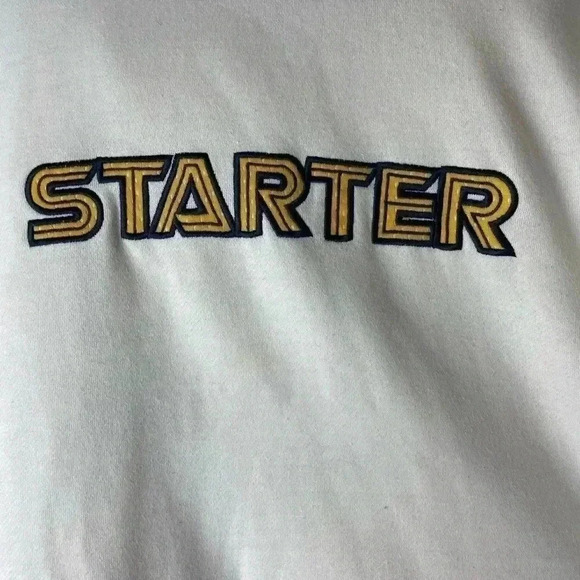 Vintage Starter Spellout Hoodie - Picture 4 of 8